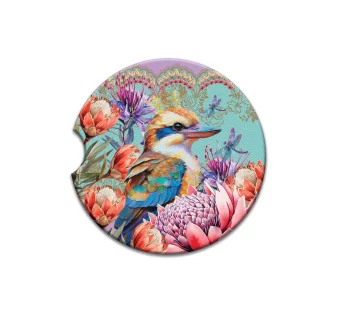 Ceramic Car Coaster – (Vintage Kookas)