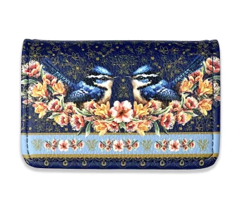 Card Wallet – (Blue Wrens)
