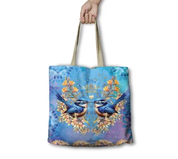 Reusable Shopping Bag – (Royal Wrens)