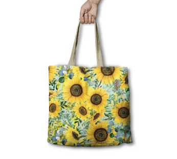 Reusable Shopping Bag – (Sunflower Bright)