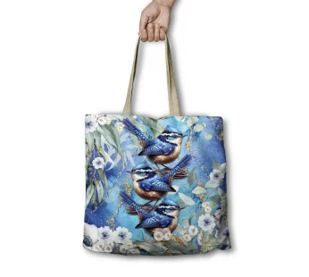 Reusable Shopping Bag – (Cheeky Wrens)