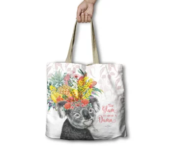 Reusable Shopping Bag – (Too Glam Koala)