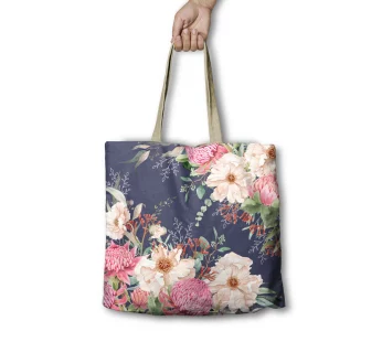 Reusable Shopping Bag – (Warm Waratahs)