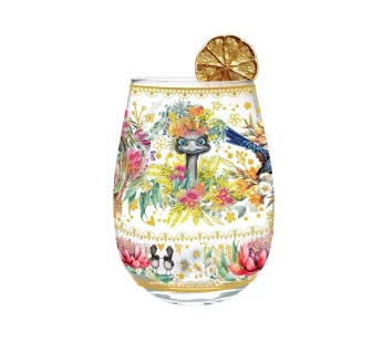Stemless Glass – (Australian Natives)