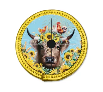 Neoprene Wine Glass Coaster – (Sunny Highland)