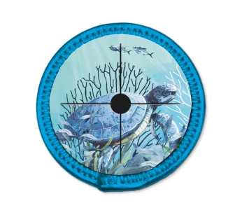Neoprene Wine Glass Coaster – (Reef Turtle)