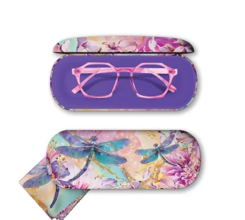 Glasses Case – (Delightful Dragonfly)