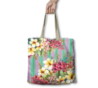 Reusable Shopping Bag – (Paradise Bloom)
