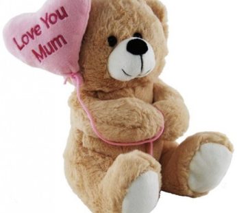 Elka – Bear with Balloon (Love You Mum 25cm)