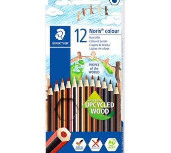 Staedtler – Noris Colour Pencils People Of The World Assorted Colours (Pack of 12)