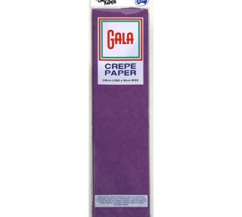 Alpen – Gala Crepe Paper 240 x 50cm – Purple (Pack Of 12)