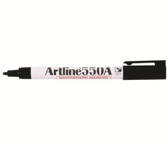 Artline – 550A Whiteboard Marker Fine Bullet 1.2mm (Black)