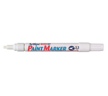 Artline – 400XF Paint Marker Medium Bullet 2.3mm (White)