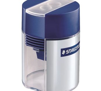 Staedtler – Tub Sharpener Double Hole (Blue)