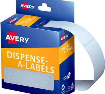 Avery – Removable Dispenser Labels 19x64mm Rectangle White (Pack Of 280)