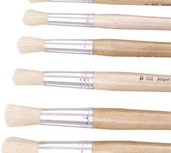 Jasart – Hog Bristle Series 582 Round Brushes – Size 10