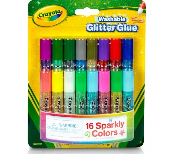 Crayola – Pip-Squeaks Glitter Glue (16 pcs)