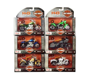 1:18 Harley Davidson Motorcycle (Assortment)