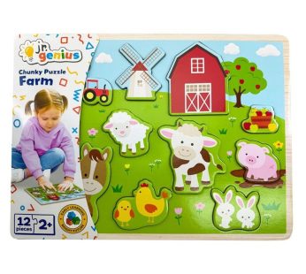 Jr. Genius – Chunky Puzzle (Farm)