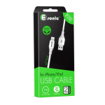 E-Sonic - Lightning USB Cable Premium Eco (White)