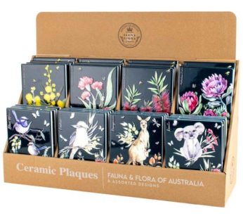 Australian Fauna & Flora Ceramic Plaques