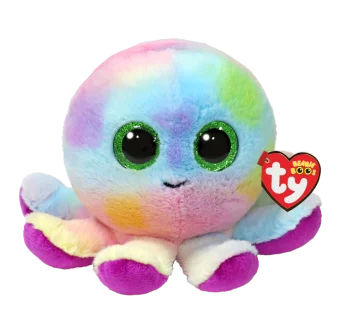 Ty – Beanie Boos Regular (Bubbles the Multi Octopus)